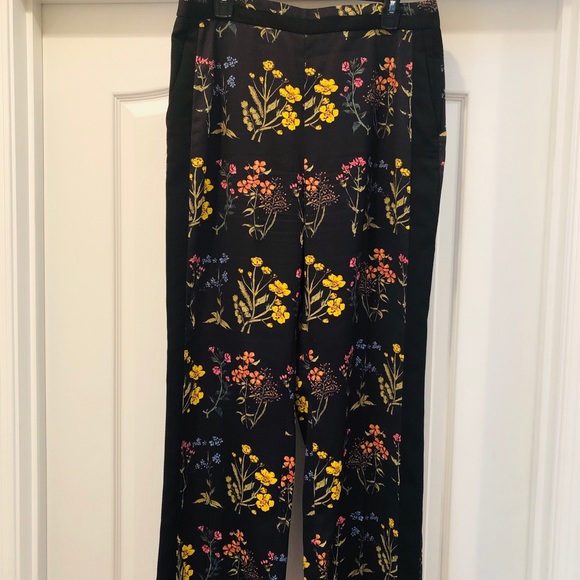 H&M Wide Leg Floral Slacks - Picture 5 of 5